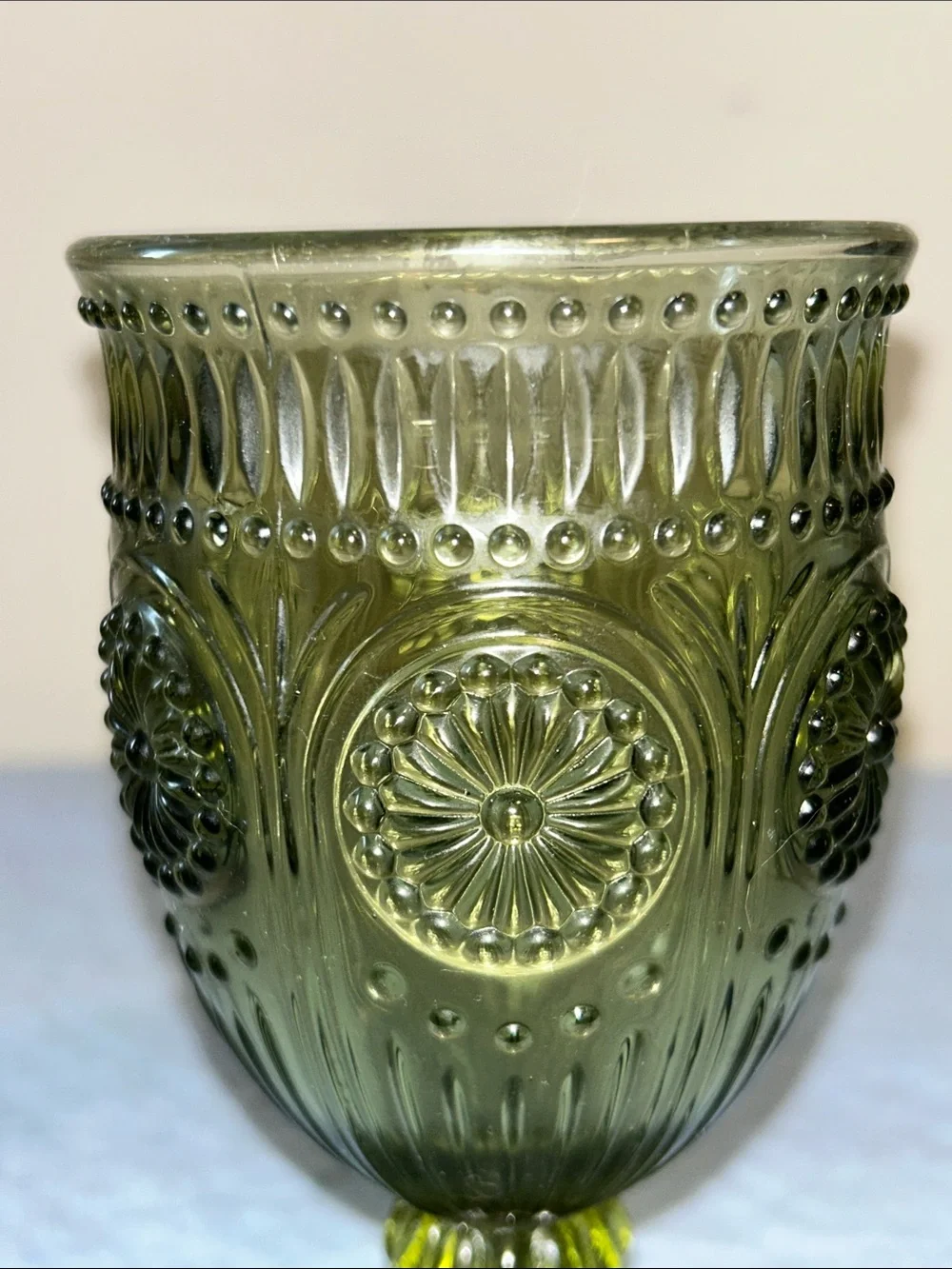 Shannon Crystal by Godinger, Medallion Collection Plate and Goblet